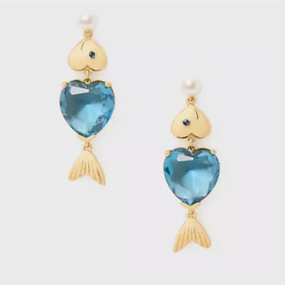 Kate Spade What A Catch dangle earings